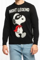 Sweater Saint Barth X Peanuts | Regular Fit | with addition of wool and cashmere ST.Barth black
